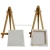 Import mini wooden tabletop drawing easel board with holder from China