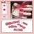 Import MIYOCA 24 Pcs Private Label Colorful Matte Press On Nails Easy Apply Fake Nail Acrylic Short Girl Fasle Fingernail Tips Natural from China