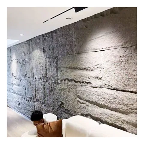 Buy Modern 3d Decoration Pu Artificial Stone Wall Panel Lightweight ...