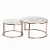 Import Modern Design Brushed Antique Brass Stainless Steel Side Table from China