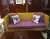 Import modern leather fabric designs set 7 seater new mode round hotel lobby sofa from China