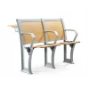 Modern School Furniture Student Chair with Writing Tablet Wooden Chair
