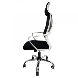 Modern simple adjustable height ergonomic mesh chair high back mesh fabric office chair