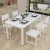 Import Modern simple dining table with chairs restaurant economy four leisure table from China
