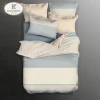 Modern Simple Style 300TC Percale Home Textile 4pcs Printed Bedding Sheet