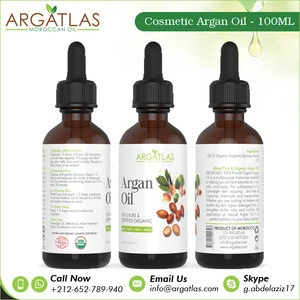 Morocco Natural Pure Organic Cosmetic Argan Oil - 100ML