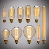 Most popular tungsten filament vintage incandescent light bulb for home decor