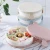 Import Multifunction Compartments nuts storage box Environmental protection Plastic food container colorful lovely fruit dish from China