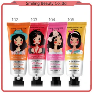 Music Flower Moisturizing Whitening BB Cream Korean Makeup Face Base Liquid Foundation Make Up Concealer Foundation
