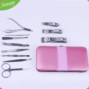 nail care kit ,H0T07,	12 pcs professional manicure pedicure set
