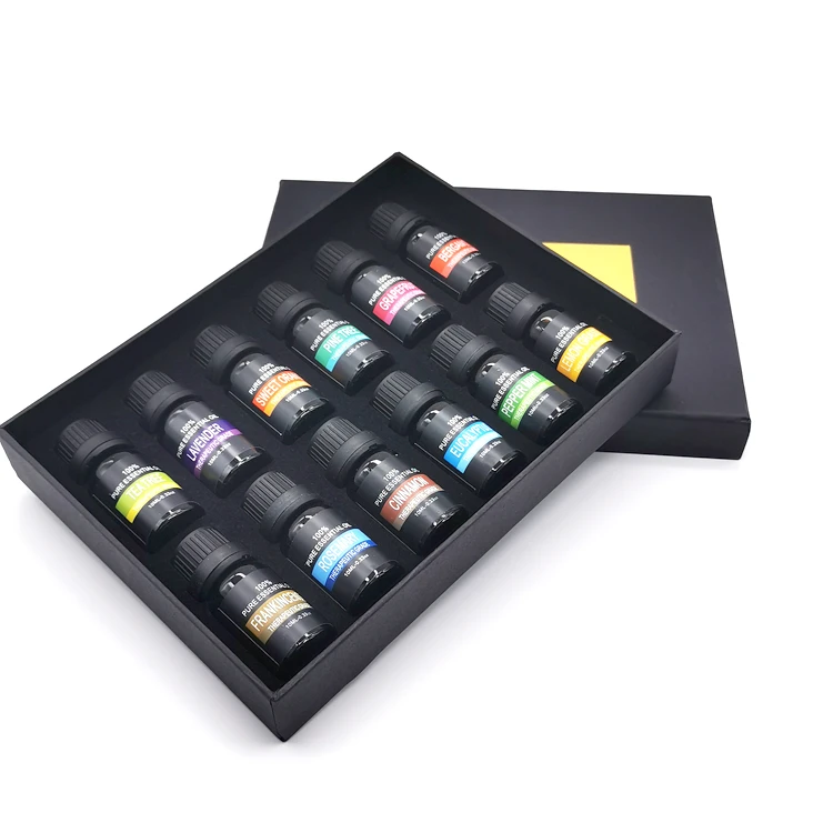 Natural 12 Pack Essential Oil Set With Private Labeling Services Choose Your Favourite Oil Combination