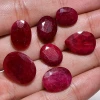 Natural Corundum Ruby Good COLOR Cabochons Loose Gemstone LOT Wholesaler Best deal