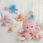 NEW 2020 cute super quality soft realistic stuffed plush animal toy octopus