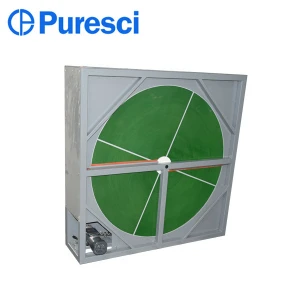 New and original design absorption desiccant wheel with frame and drive for industry dehumidifier