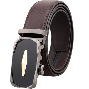 New Arrival cow genuine leather mens cowhide strap male automatic buckle belts