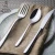 Import New arrival elegant 304 stainless steel knife fork spoon set stainless steel flatware set cutlery set for hotels and restaurants from China