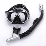 New Arrival Snorkel Face Shield Set Low Volume Face Shield Scuba Diving Equipment Set