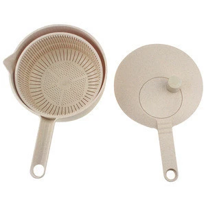 New Arrival Vegetable and Salad Spinner with Colander and Rotary Handle