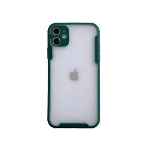New camera lens protection phone case TPU PC shockproof mobile shell for iPhone 11 pro max