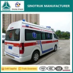 New Condition 102KW Petrol Engine Emergency Ambulance Car for Sale