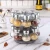 Import New Design 16 Jars  Revolving Spice Rack Organizer Spinning Counter top Herb and Spice Rack Organizer from China