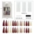 Import New Design 24 Piece Long False Nail Extra Long Press On Nails with Jelly glue does not hurt the nails from China