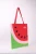 Import New Design Fitness Cotton Canvas Watermelon Fruit Pattern Canvas Printed Shopping Bag from China