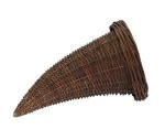 New-designed Handmade Willow Craft Flower Hanging Basket