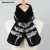 Import New Fashion Style Thick Knitted Real Rex Rabbit Fur Scarf Autumn Winter Warm Muffler Womens Shawls from China