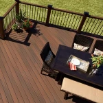 new garden capped composite decking