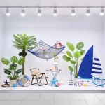 New House Art Simulated green plant landscaping, large display window, simulated plant potted plant indoor Decoration For Garden