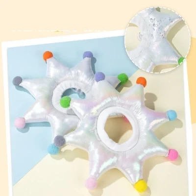 New Pet Cat Dog Kitten Elizabeth Circle Collar Ring of Anti Licking Biting Shame Ring Care Beauty Head Neck Cover Sterilization Supplies Products Accessories