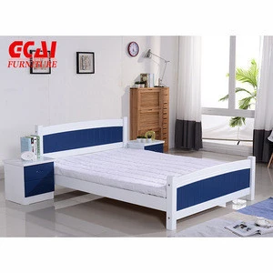 New product 2017 chiniot wooden bed furniture pakistan