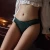 Import New Solid Color Low Waist Sexy Women Lingerie G String Thong Lace Bow Hollow out  Panties CA-0345 from China