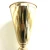 New standing long gold metal decorative floor vase for wedding table ornament