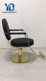 New style molding sponge synthetic leather hair salon furniture styling chair