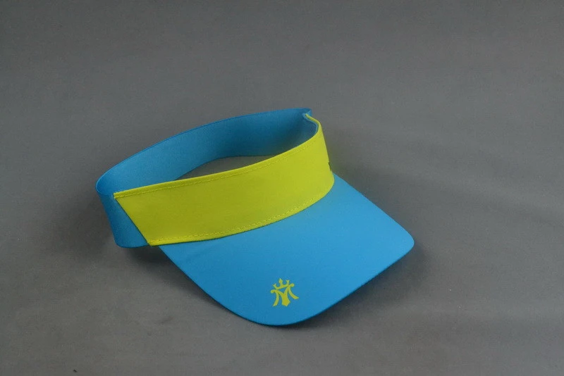 New stylish sports Light sun visor cap with custom elastic band