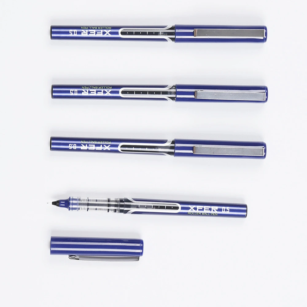 New Technology Plastic Extra Fine Needle Tip Visible Ink Roller Ball Pens