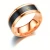 Import new titanium steel temperature-sensitive smart color-changing stainless steel couple ring from China