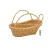Import new trending plastic pp rattan weave handlebar dog toy pet serving bicycle basket pink from China