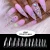 Import NEWAIR new arrival 500pcs long stiletto artificial nails 100% ABS false fingernails professional salon nail tips from China