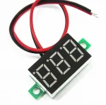 Newest digital Voltmeter Volt Panel Tester Gauge DC 2.4V-30V 0.28 inch Voltage Meter for Motorcycle Car