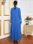 Import Newest Muslim Embroidery Dress Maxi Islamic Clothing Loose Women Abaya Dress from China