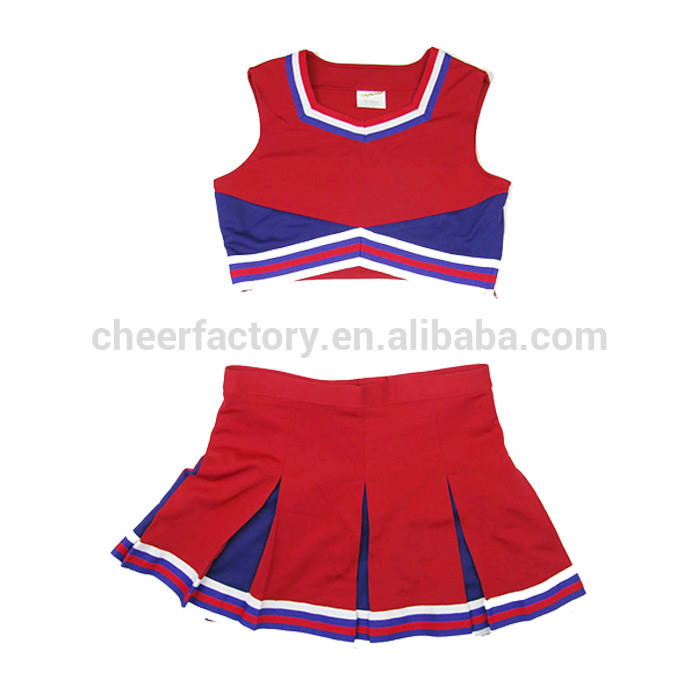 Newest Unique Design Super Comfort Girl&#39;s girl cheerleading uniform with high quality