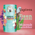 NING SALMAH 5 GENERATION TRADITIONAL POWDER MULUS ANAKANDA LAVENDER FRAGRANCE