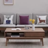 Nordic solid wood sofa
