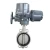 Import OEM ODM Electric Butterfly Valve Manufacturer 4-20mA Modbus WCB CF8 Soft seal butterfly valve Sewage 380V 220V DC24V DN150 PN16 from China
