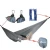 Import oem Outdoor Leisure Portable lightweight Parachute Nylon camping hammock from China