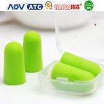 OEM professional supplier Linsen brand memory foam ear protectors for sleeping