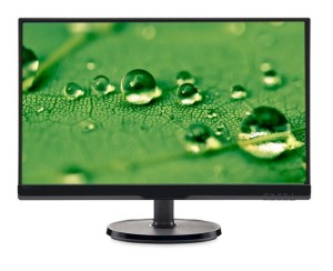 OEM Wholesale 24-Inch PC Monitor Black Flat TFT Screen 1080P FHD LCD Display with VGA+HDMI for Work Study Design Gaming CCTV Computer Monitor